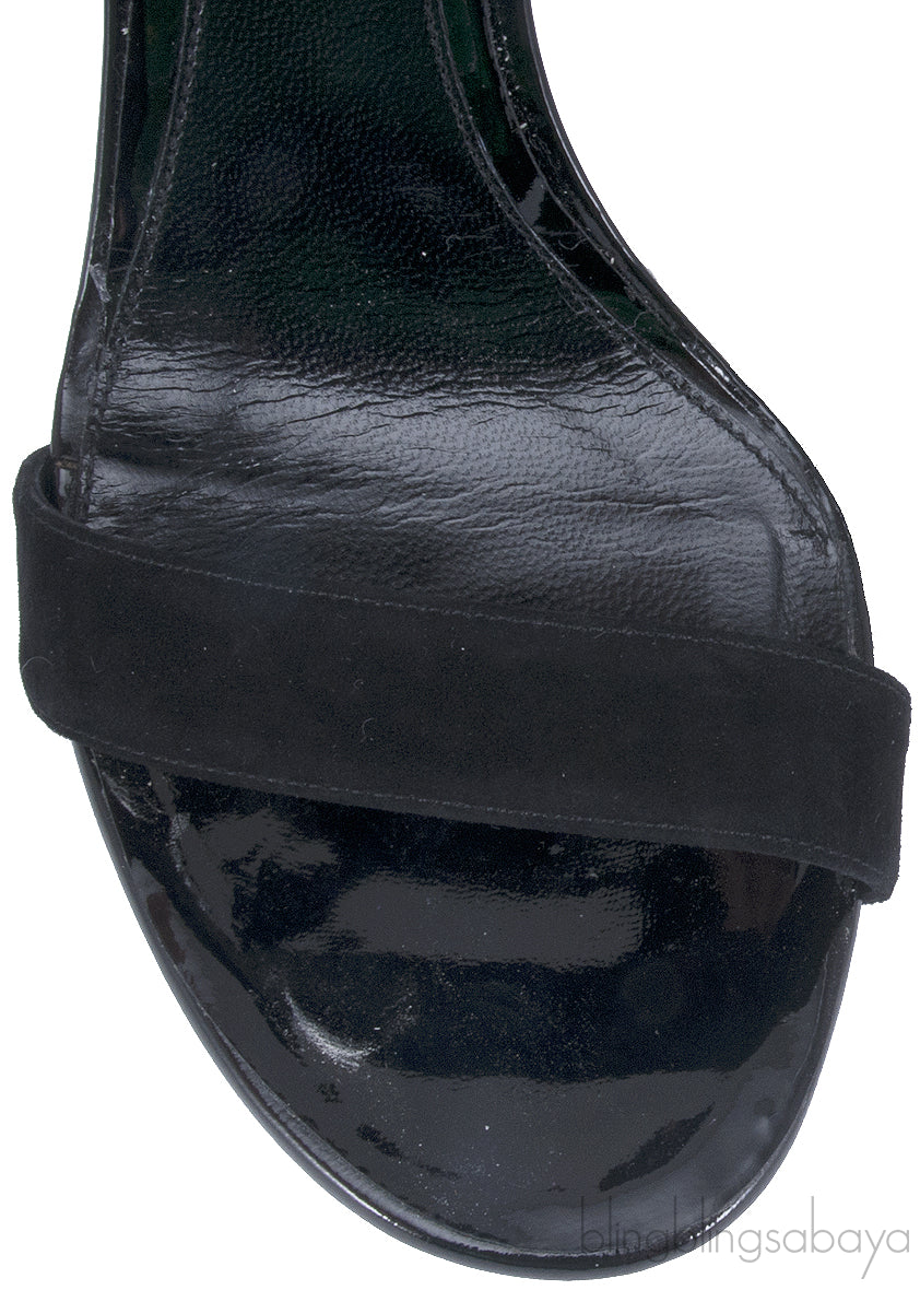 Swarovski Crystal Embellished Leather Sandals*