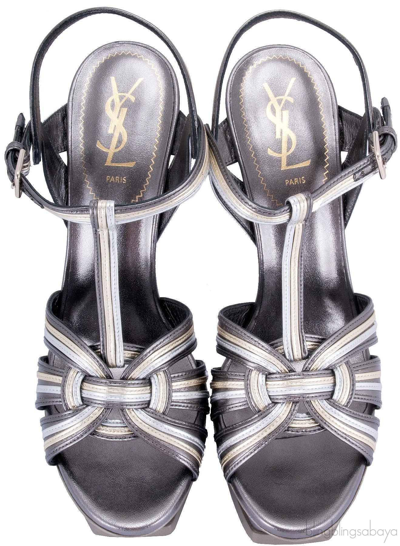 Metallic Tribute Sandals