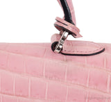 Moynat Rejane PM Pink Nilo Crocodile