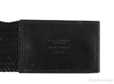 Dolce & Gabbana Black Elastic Waist Belt