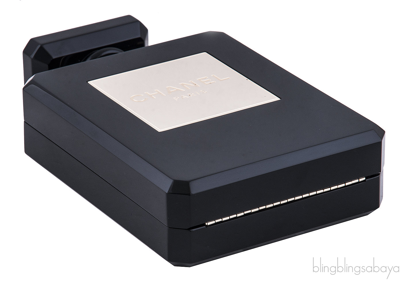 Black Plexiglass Perfume Bottle Bag