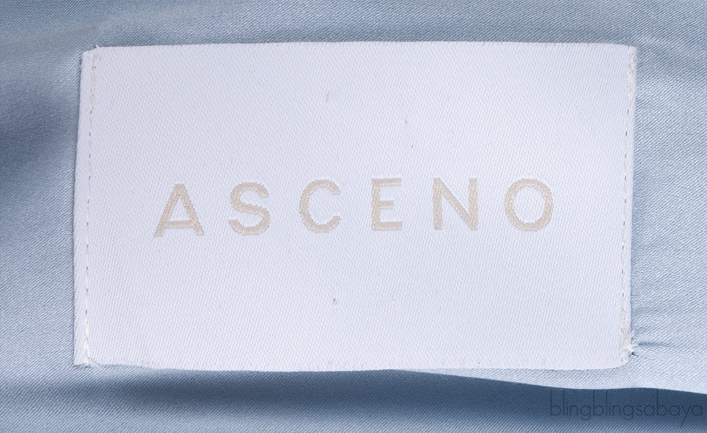 ASCENO Dust Blue Stripe Pajama Set*