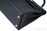 Kelly 35 Black Togo Retourne