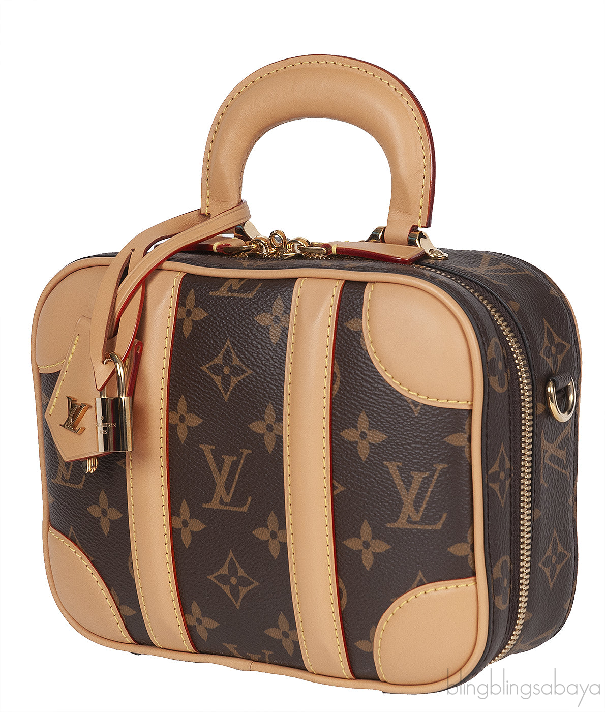 Louis Vuitton BB Mini Luggage Monogram Shoulder Bag