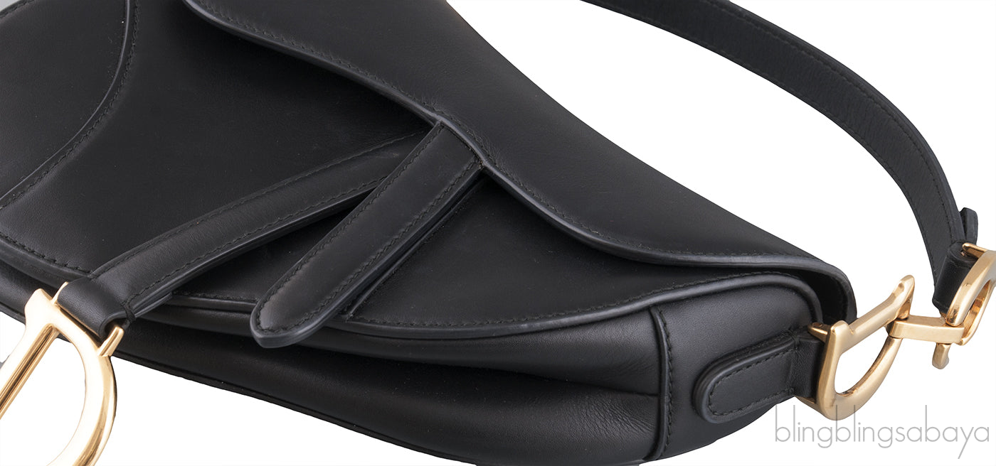 Black Saddle Bag