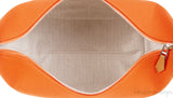 Bride-A-Brac Orange Canvas Pouch