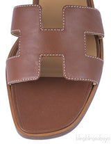 Oran Sandal Kidskin Brown