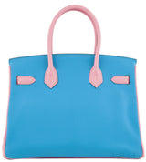 Birkin 30 Chevre Tri-color PHW
