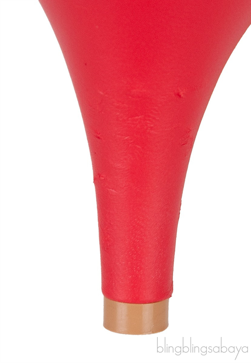 Bottega Veneta Red Bold Intrecciato Mule