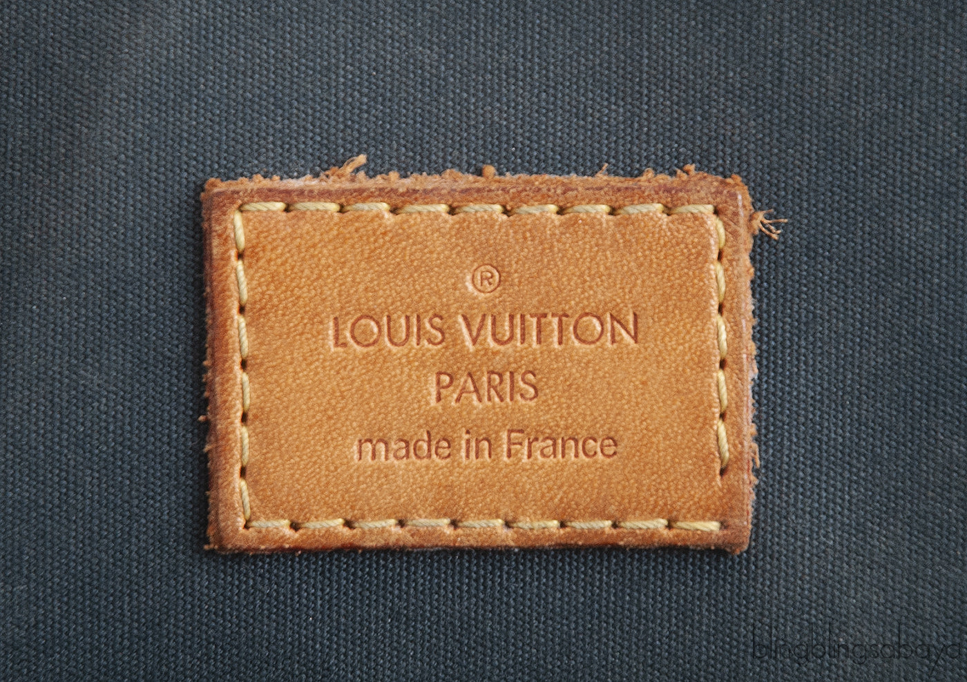 Louis Vuitton Alma Monogram Vernis Dark Green GM