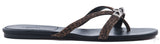 Corfou Leopard Print Slip-on Sandal