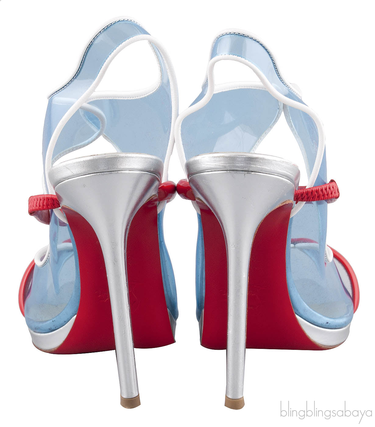 Aqua Ronda PVC Slingback