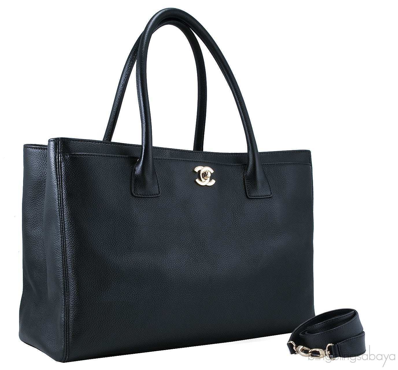 Black Caviar Executive Cerf Tote