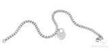 Silver Bead Mini Bracelet