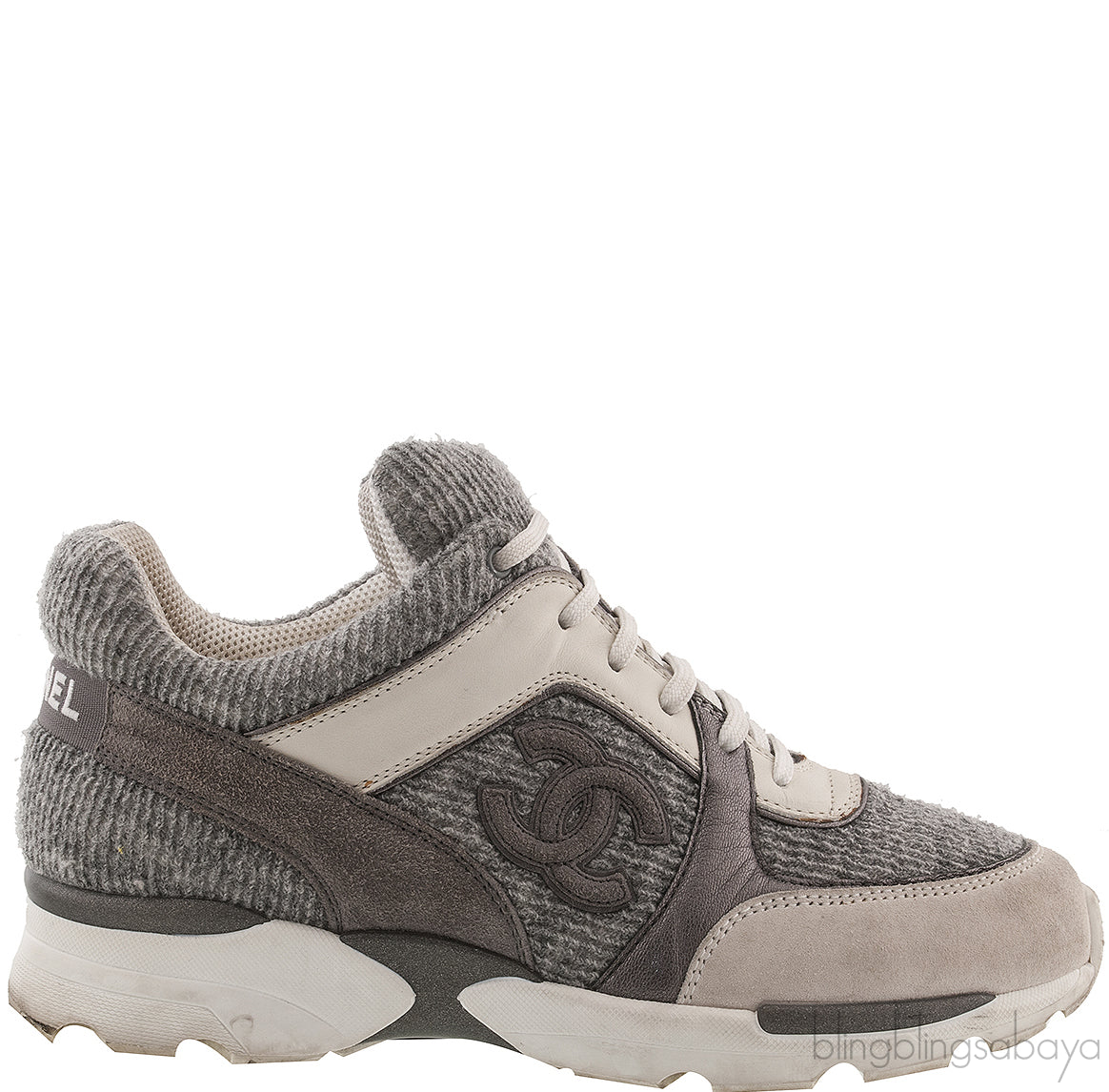 Grey CC Runner Trainer Sneakers