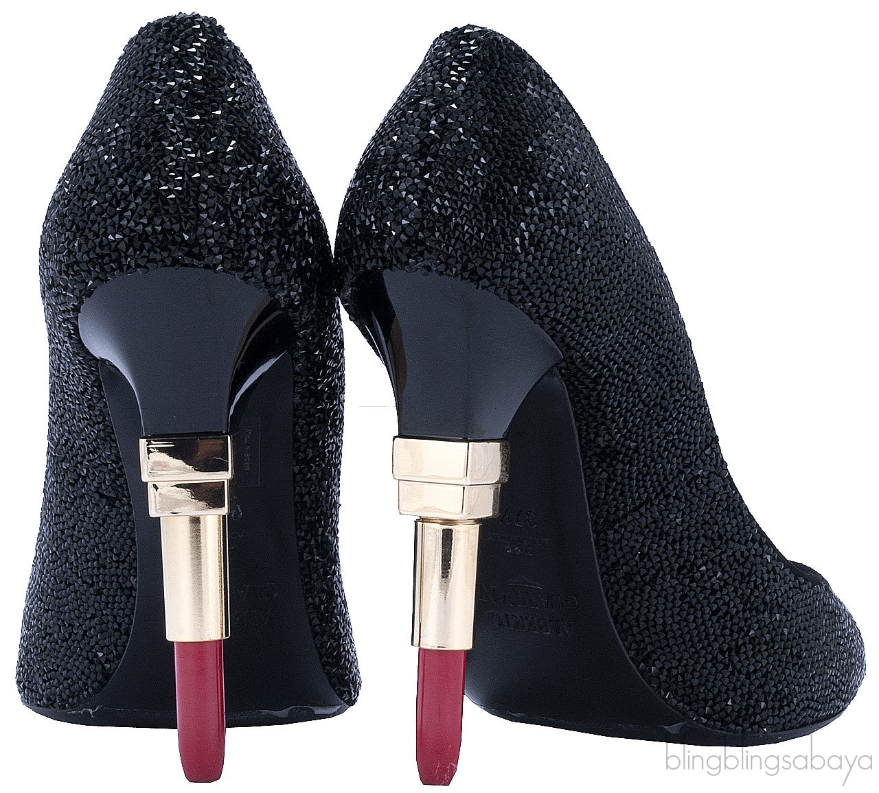 Swarovski Lipstick Heels