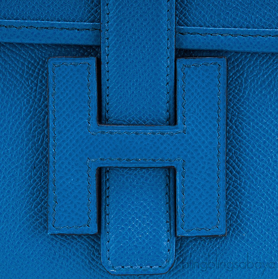 Jige Elan Clutch Blue Izmir