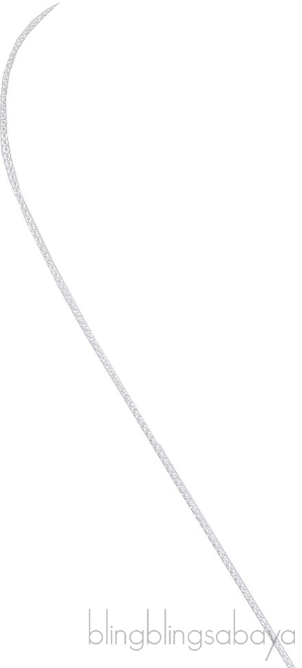 Silver Interlocking Circle Necklace