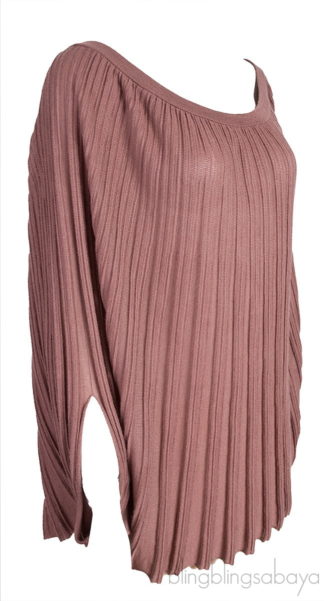 Brown Oversized Top