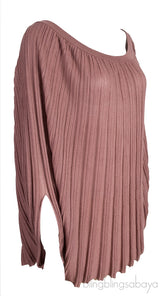 Brown Oversized Top