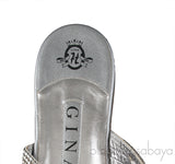 Orlando Flat Silver Sandals