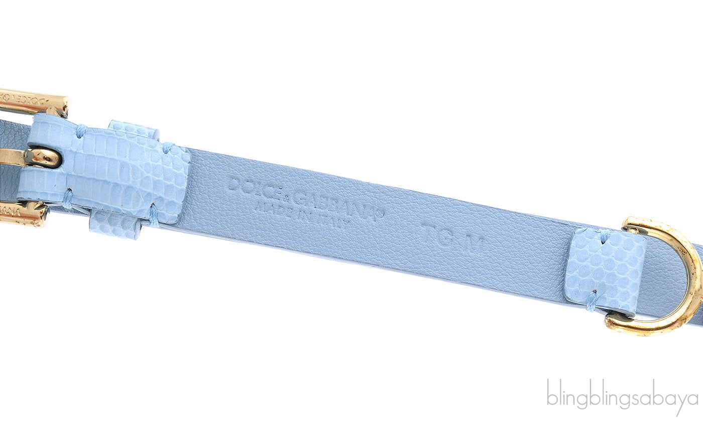 Crystal Embellished textured Belt