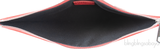 Red Iconic Print Pouch