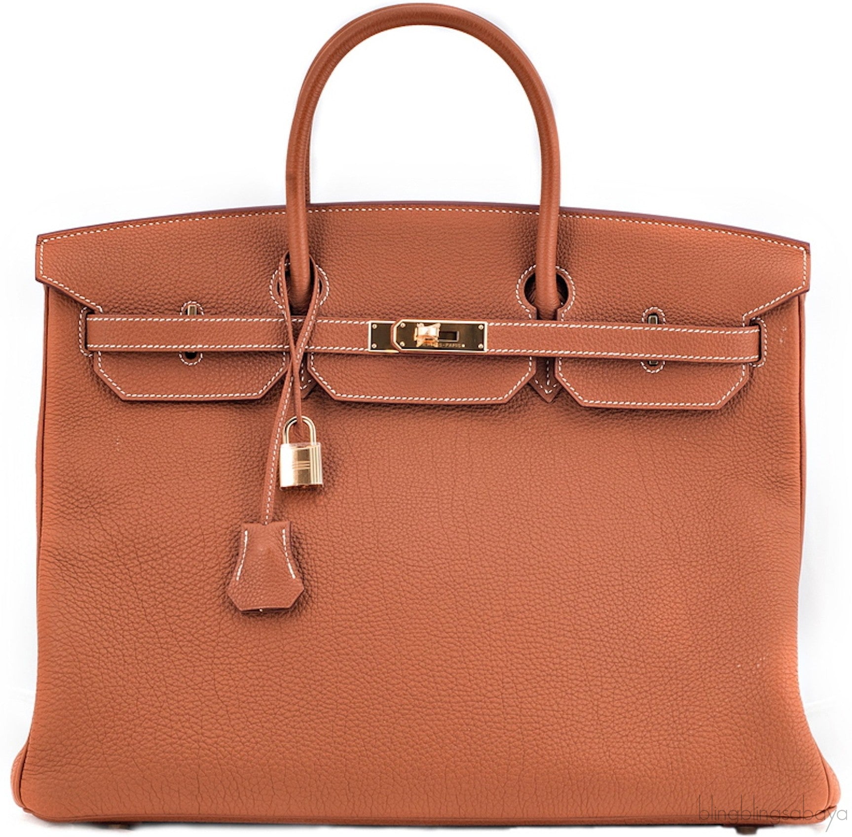 Birkin 40 Gold Taurillon Clem