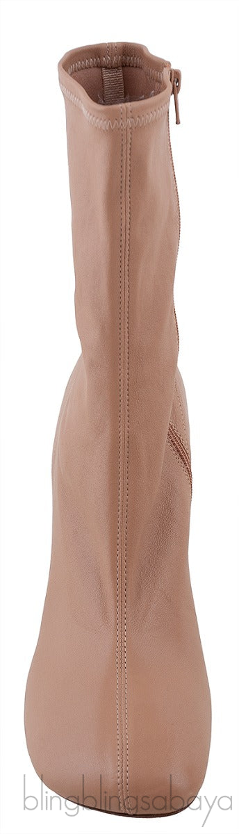 Nude Ankle Heels
