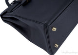 Kelly 32 Black Taurillon Clem. GHW