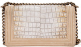 Le Boy Alligator Flap Bag