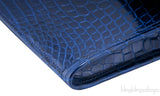 Jige Clutch Blue Niloticus