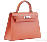 Mini Kelly Sellier Orange Swift