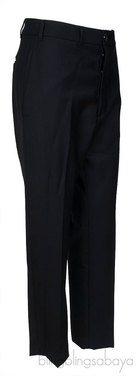 Wool Black Trouser