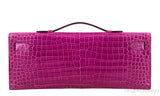 Kelly Cut Fuchsia Pink Crocodile