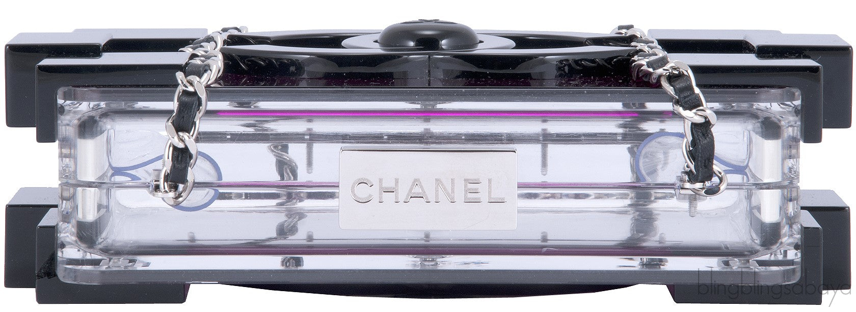 LEGO Purple Plexiglass Clutch Bag