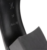 Louis Vuitton Monogram Lock-it Block Mules
