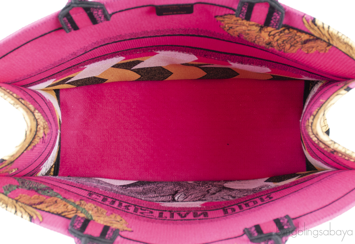 Large Dior Book Tote Pink