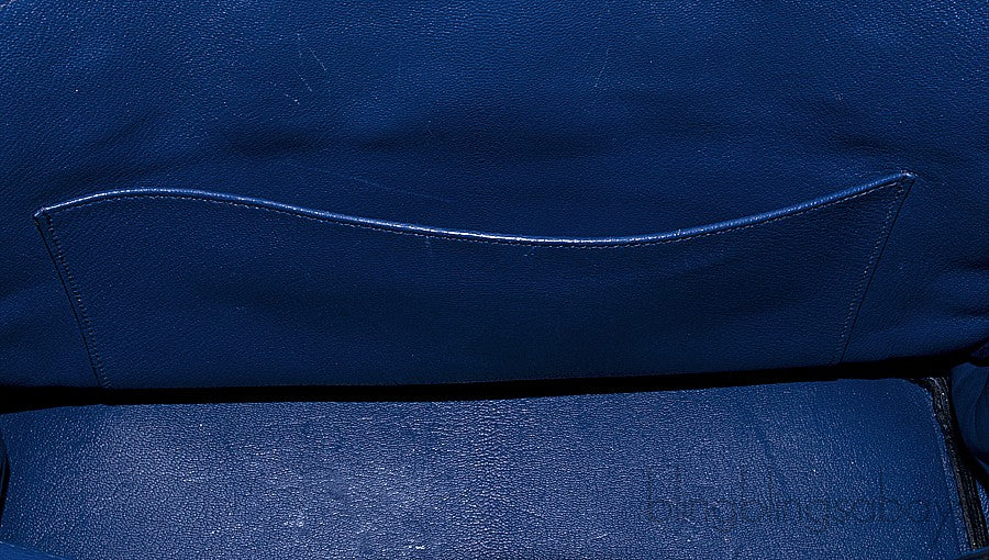 Birkin 35 Blue Sapphire Togo