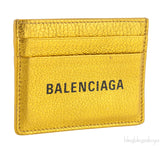 Metallic Gold Card Holder