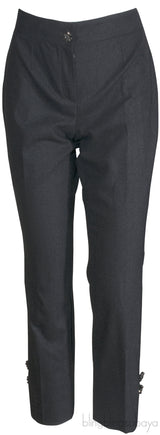 Dark Grey Crop Trouser
