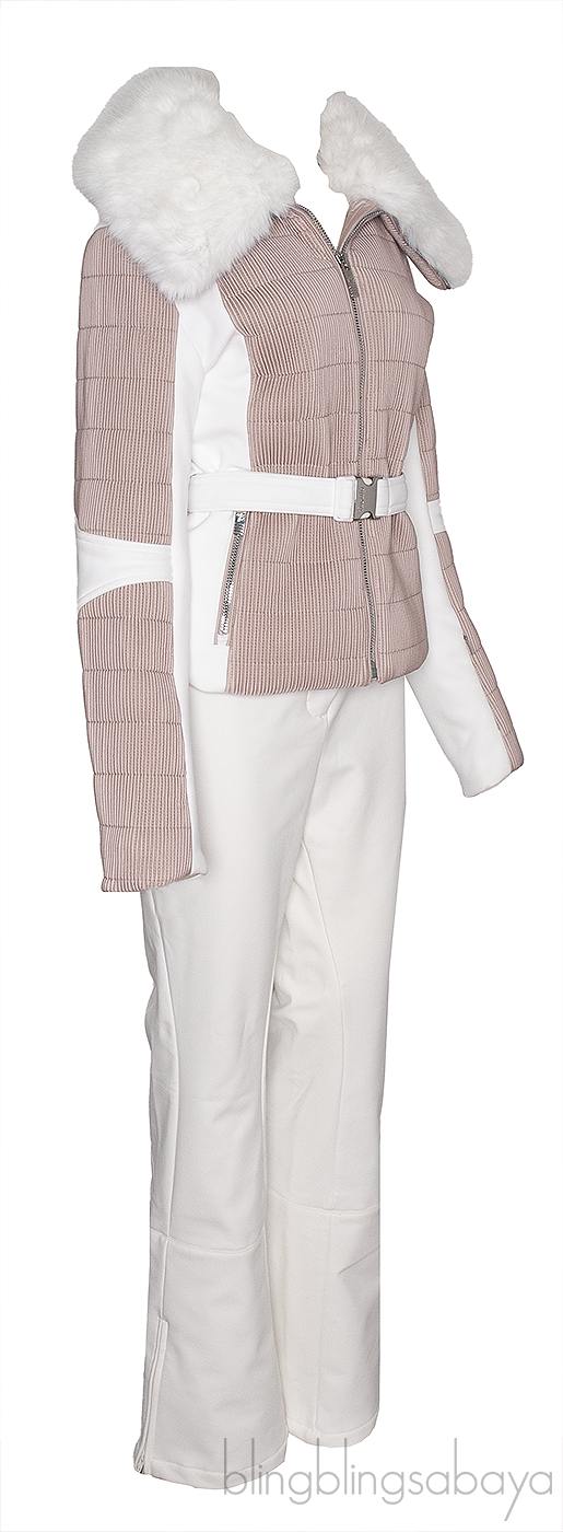 Fusalp Gitu Ski Jacket and White Ski Pants