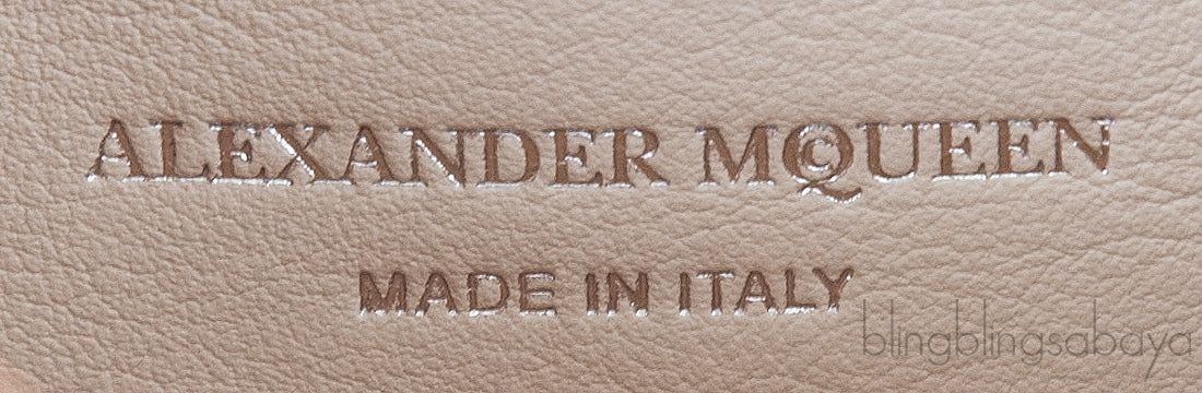 Alexander McQueen Cream Tweed Nano Box Handbag