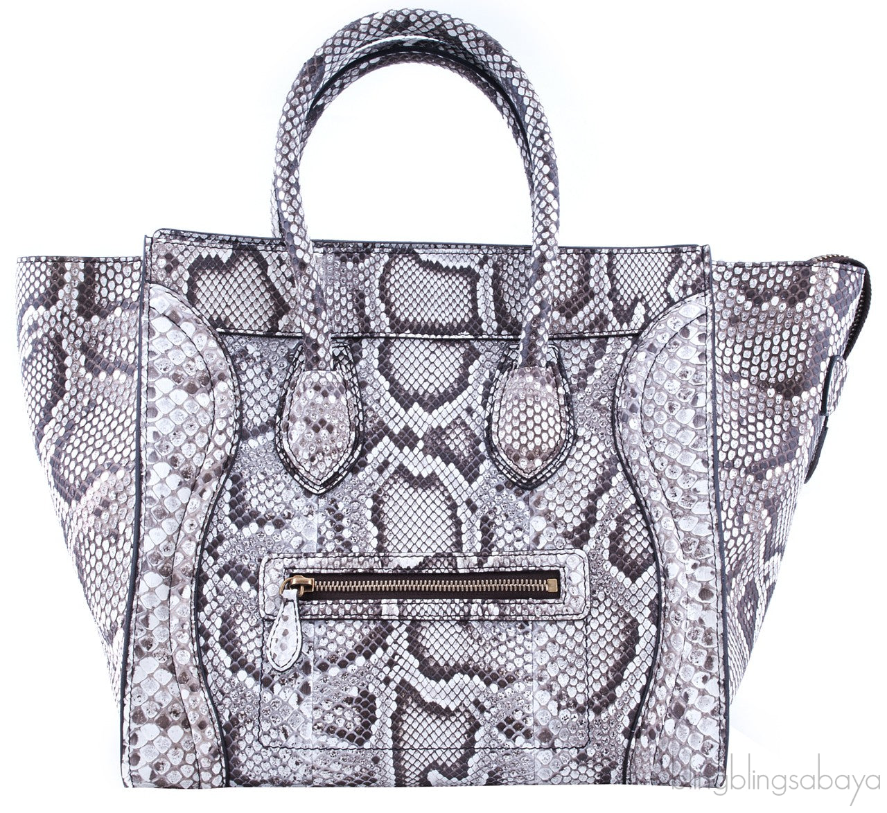 Mini Luggage Natural Python