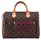 Monogram Perforated Speedy 30