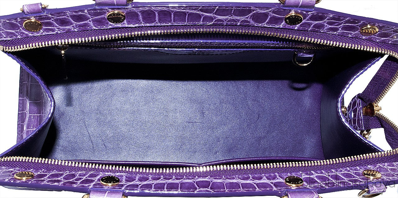 Brea MM Purple Alligator