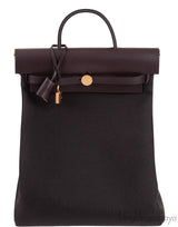 Herbag A Dos Zip Military Toile Retourne Backpack