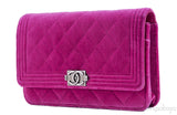 Pink Le Boy Wallet in Chain