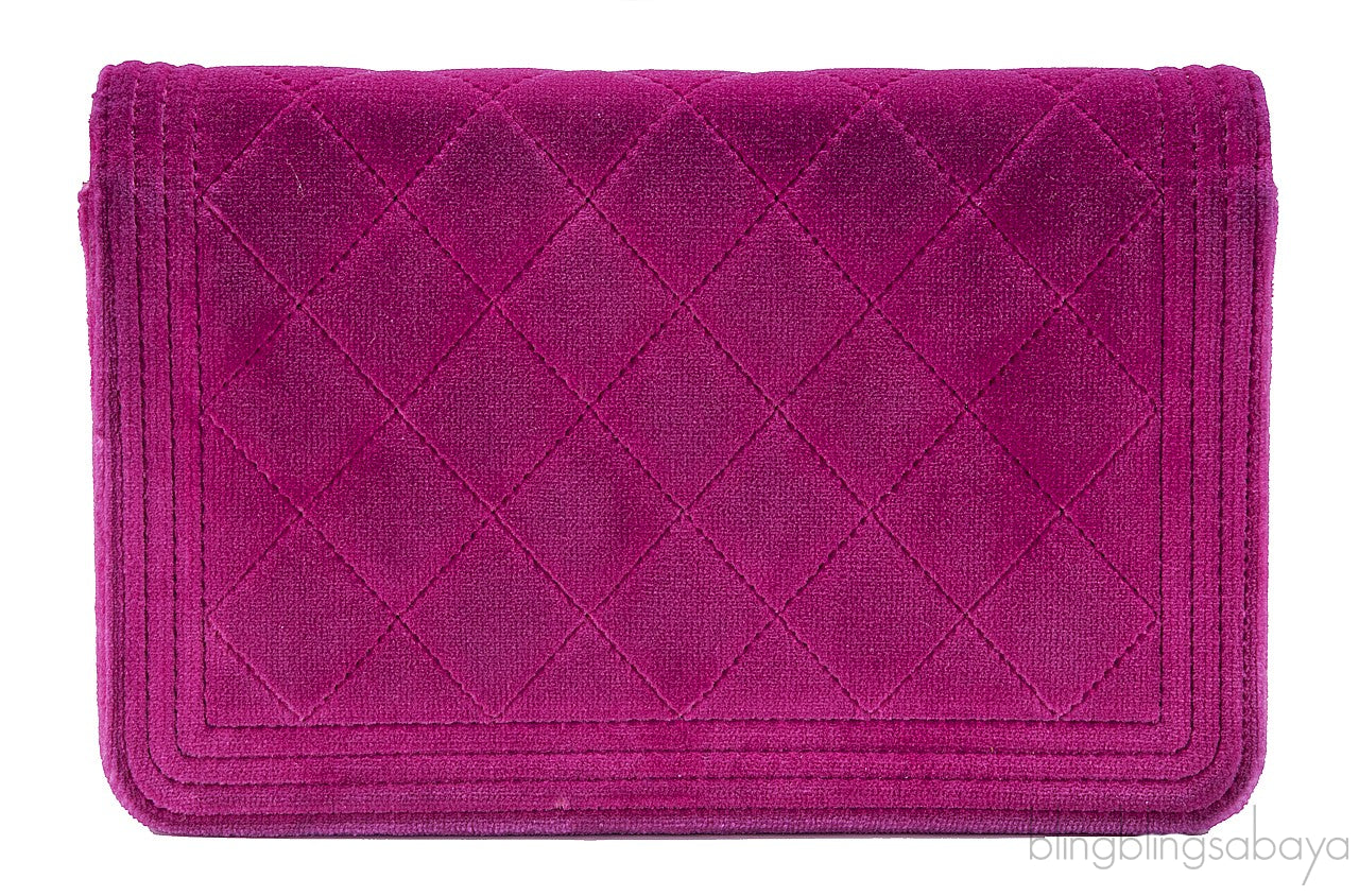 Pink Le Boy Wallet in Chain