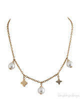 Pearl Charmy Necklace